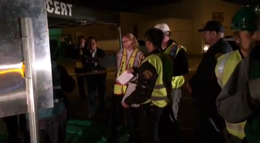 Video: Canoga Park NC CERT Exercise at the Madrid Theater, 2/27/2014