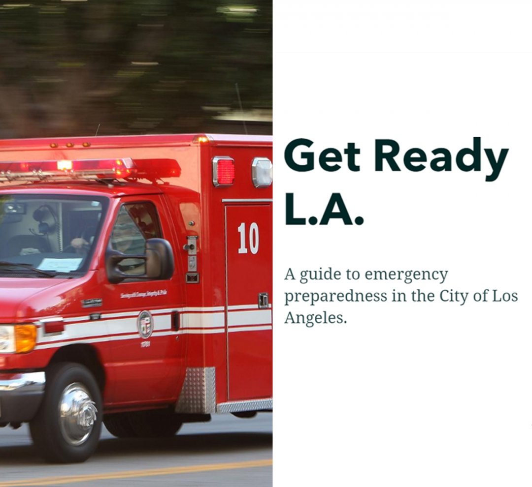 Controller Galperin Launches “Get Ready LA” Online Emergency Preparedness Resources Map