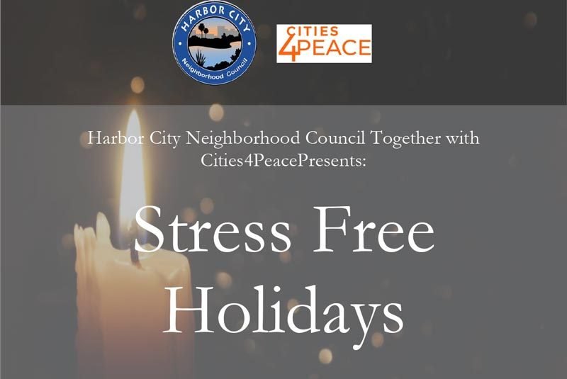 “Stress-Free Holidays” Events