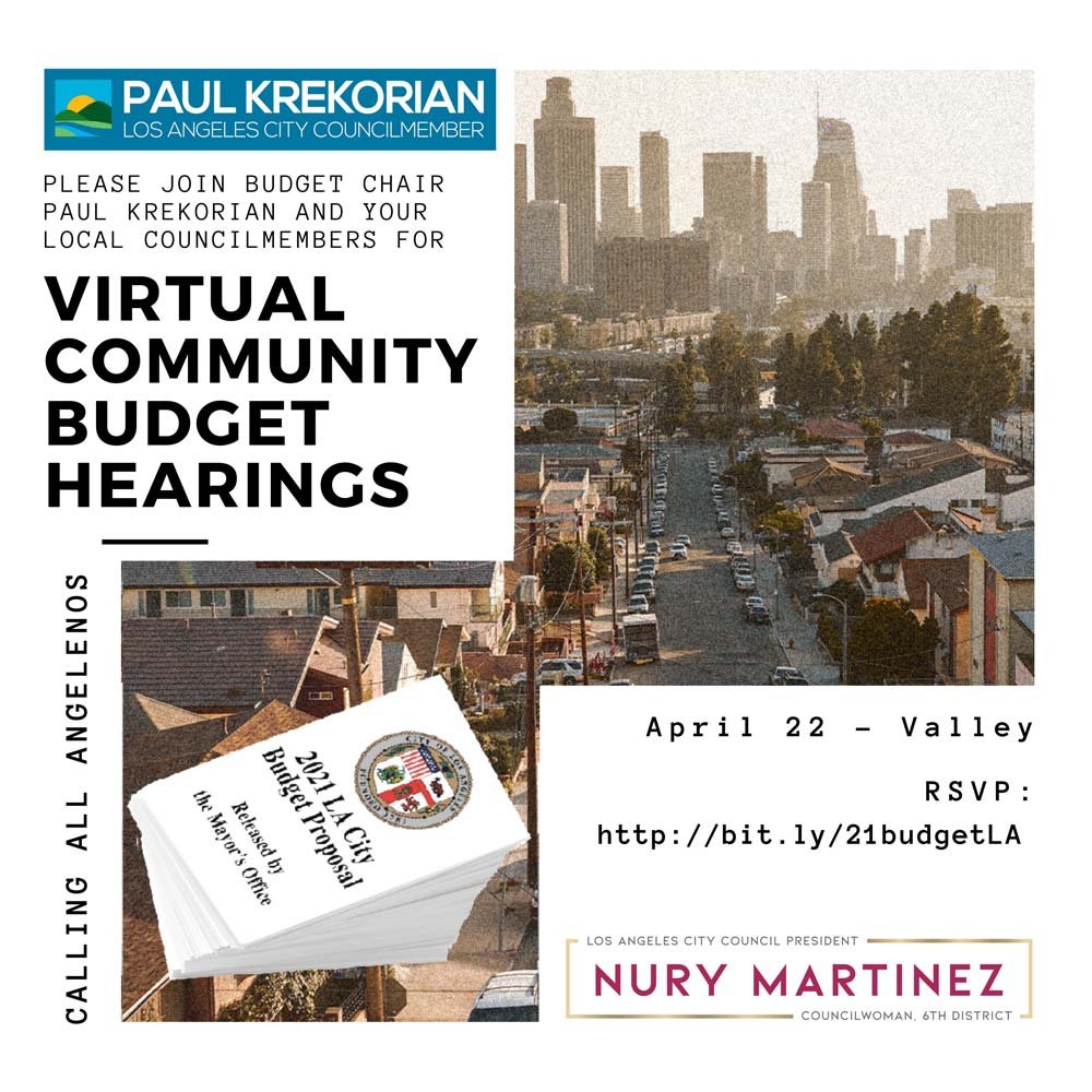 Valley Budget Listening Session – April 22