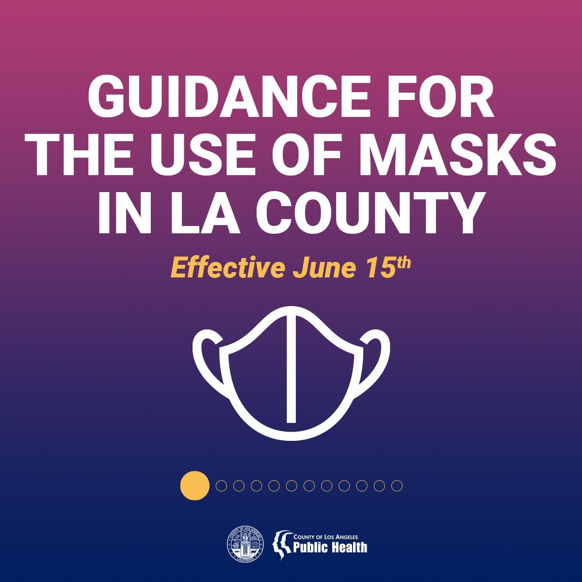 Reopening and Updates to Mask Rules