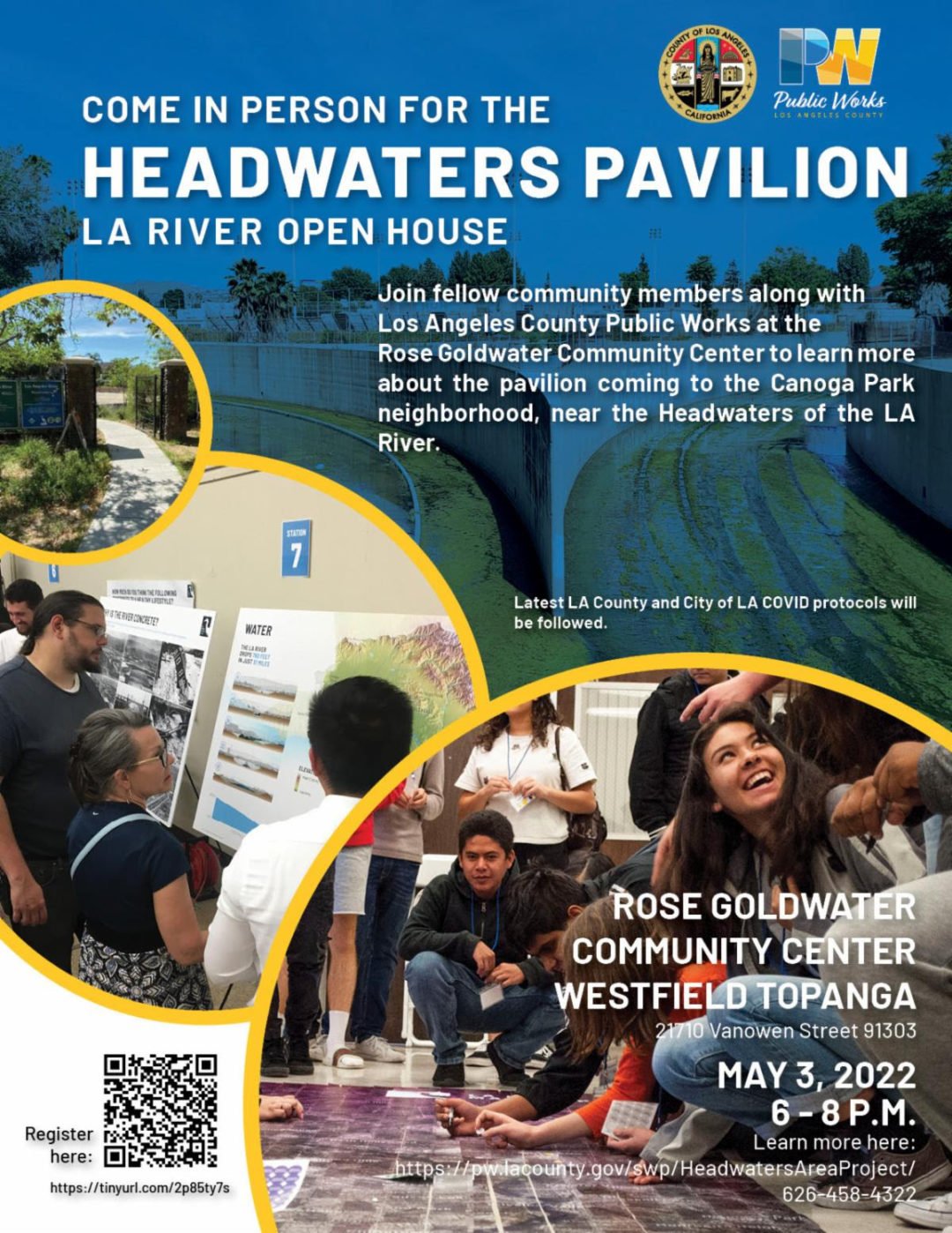 Headwaters Pavilion LA River Open House – May 3, 2022