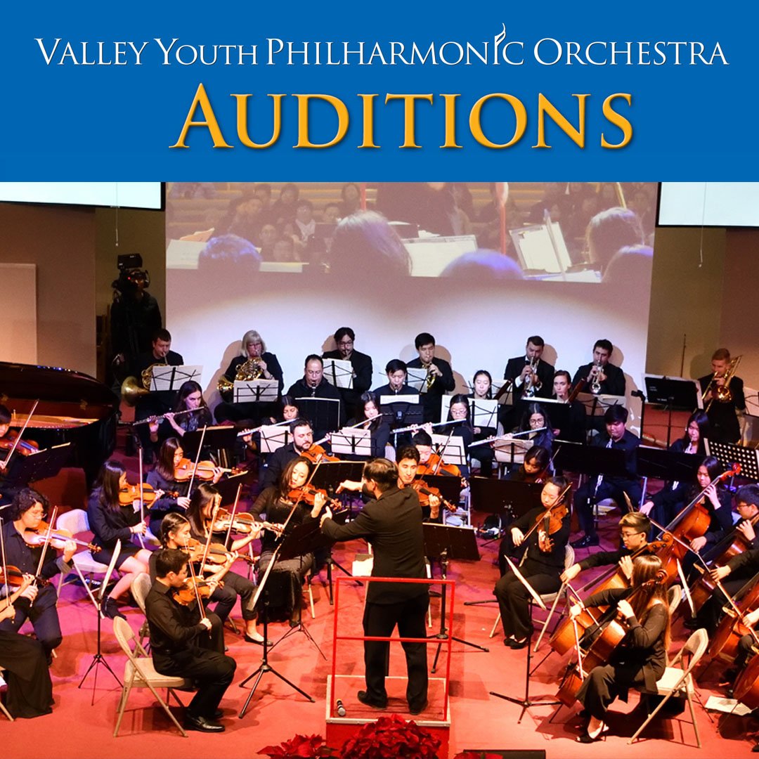 Valley Youth Philharmonic Auditions