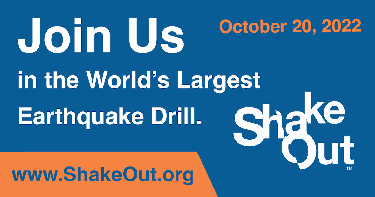 The Great Shakeout 2022 this Thursday