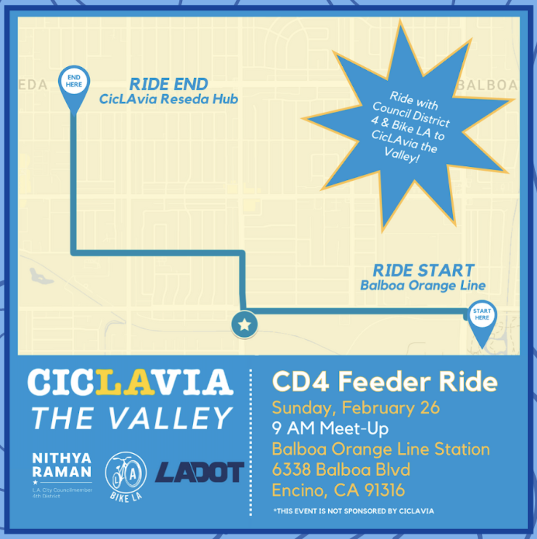 CicLAvia Comes to Reseda this Weekend